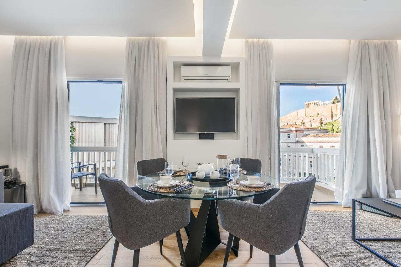 Modern Flat In The Grounds Of Acropolis Monuments -Armonia- Apartman Athén Kültér fotó