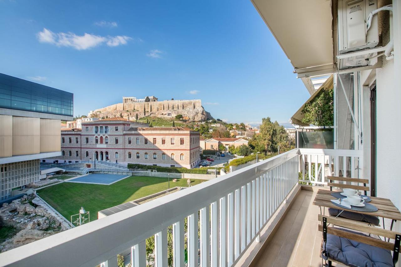 Modern Flat In The Grounds Of Acropolis Monuments -Armonia- Apartman Athén Kültér fotó