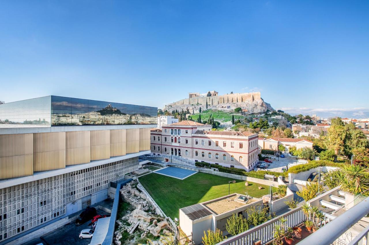 Modern Flat In The Grounds Of Acropolis Monuments -Armonia- Apartman Athén Kültér fotó