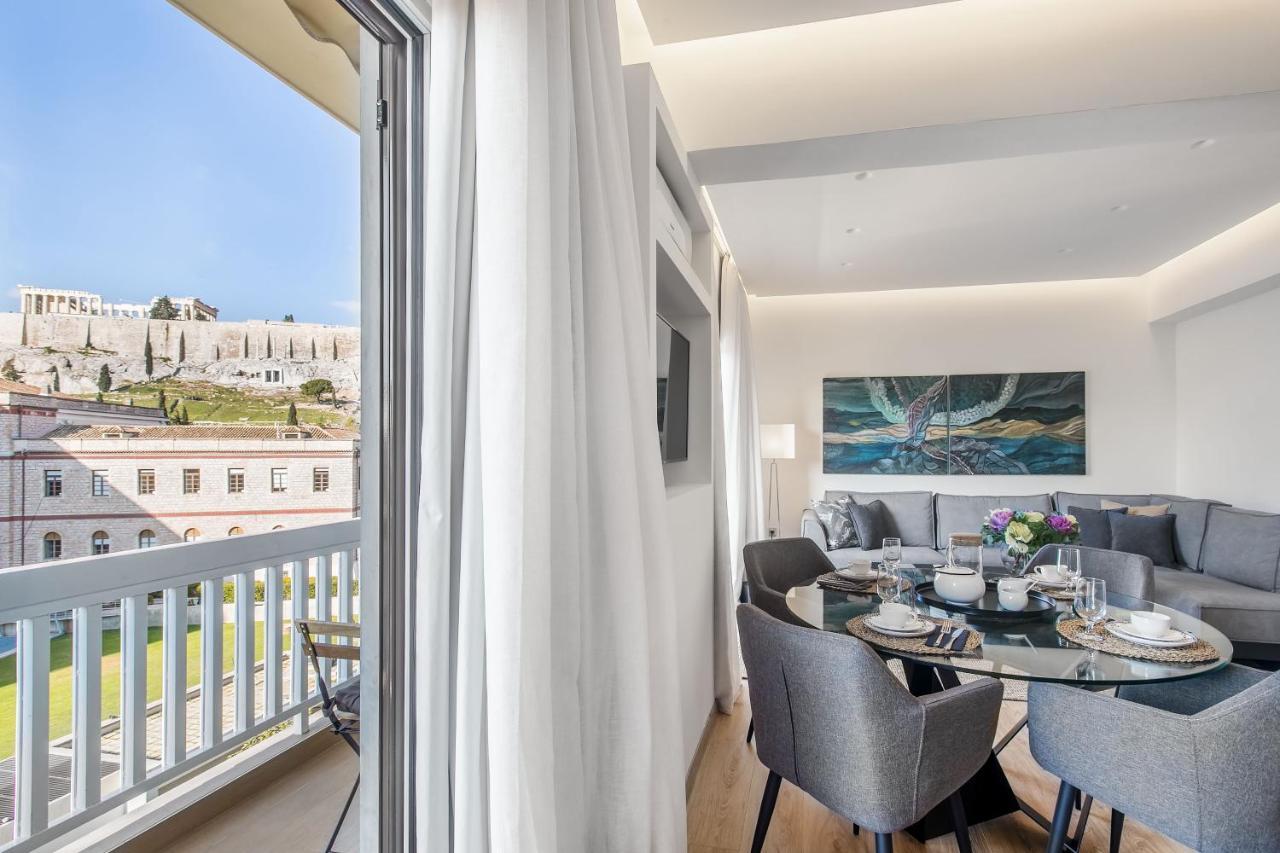 Modern Flat In The Grounds Of Acropolis Monuments -Armonia- Apartman Athén Kültér fotó
