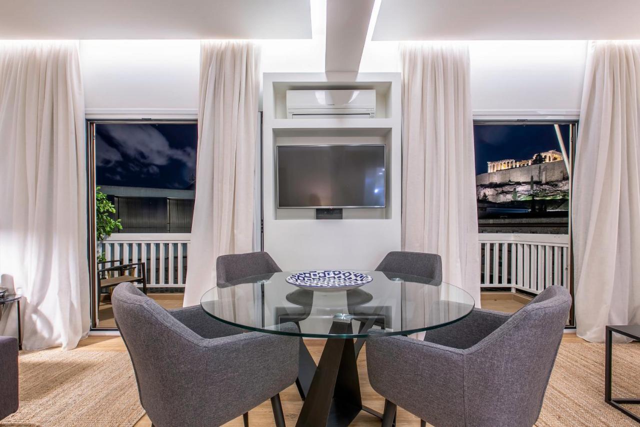 Modern Flat In The Grounds Of Acropolis Monuments -Armonia- Apartman Athén Kültér fotó
